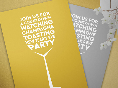 Invitation Template - New Year's Eve