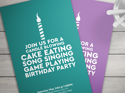 Invitation Template - Birthday