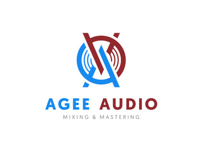 Agee Audio agee audio logo logotype music