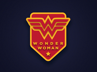 Wonderwoman Badge