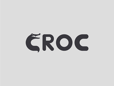 Croc brand identity branding croc crocodile logo logo design