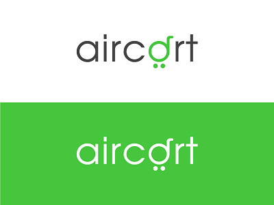Aircart air brand identity branding cart courier logo logo design logo designer
