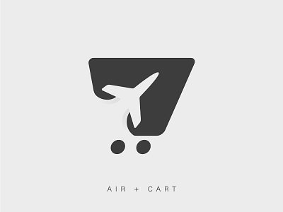 Aircart Logo Concept 2 air brand identity branding cart concept illustration logistics logo logo design logo designer