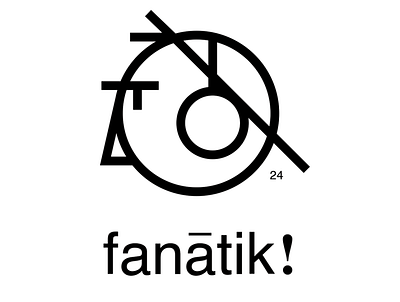 Fanatik music shop logo design logo minimal music logo