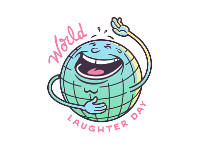 World Laughter day earth fun funny gobe humor laugh world world laughter day