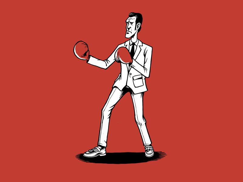 The Boxer by Nikos Mavrikakis on Dribbble