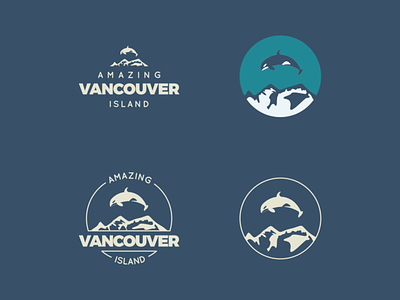 Amazing Vancouver Island brand brand studio branding canada illustration logo logo design logo designer logotype vancouver vancouver island