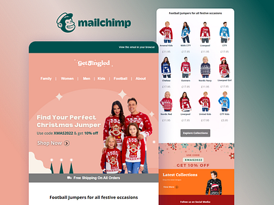 Mailchimp Email Temlate or Mailchimp Newsletter Design branding design email design email template mailchimp email template mailchimp newsletter design newsletter design ui