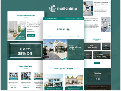 Mailchimp Email Temlate or Mailchimp Newsletter Design