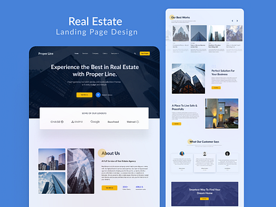 Real Estate Landing Page Design branding clickfunnel landing page elementor landing page email design graphic design illustration landing page logo real estate real estate landing page ui