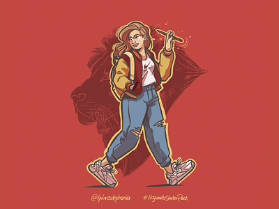 Illustrations for Harry Potter sticker Pack by Nataliia on Dribbble