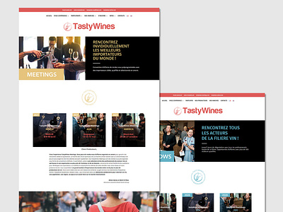 TastyWines Landing Page