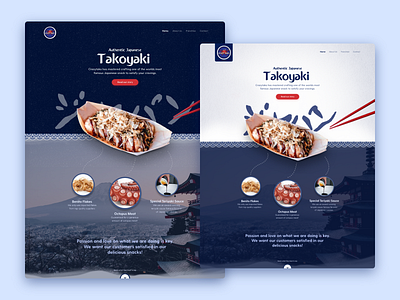 Landing Page - Crazytako food landing landingpage