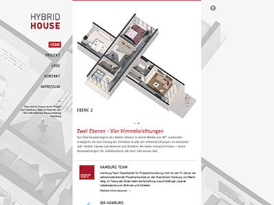 Hybridhouse corporate design