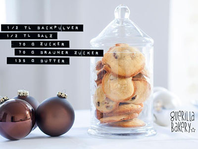 Guerilla Beakery - Blog special Xmas creative direction illustration photography