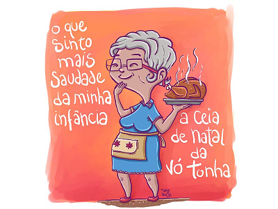 Grandma grandma illustration