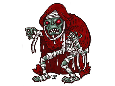 Mumm-Ra illustration zombie