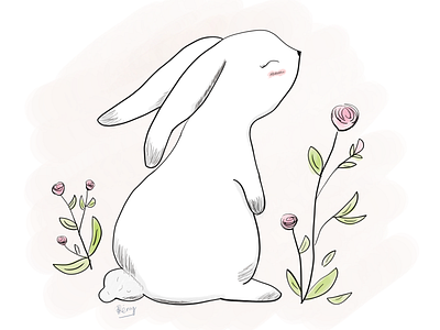 Bunny autodesk bunny sketchbookpro wacom intuos