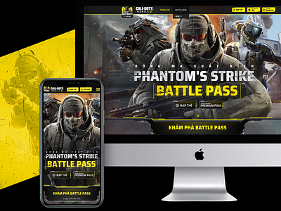 Langding Page " Call Of Duty : Battle Pass " battlepass callofduty