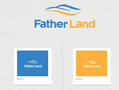 Logo Father Land branding design flat illustration logo vector