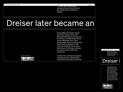 Theodore Dreiser Website | Part 2