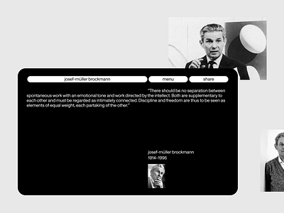 Josef Müller-Brockmann composition design layout typography ui web design website website design