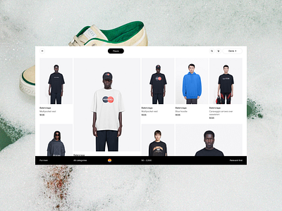 Peure — e-commerce website