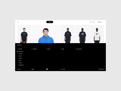 Peure – e-commerce store