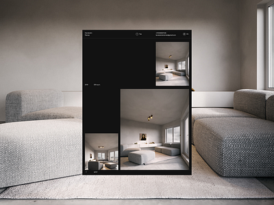 Remez – architect's website architecture gallery grid interior ipad layout ui ux web design website website design