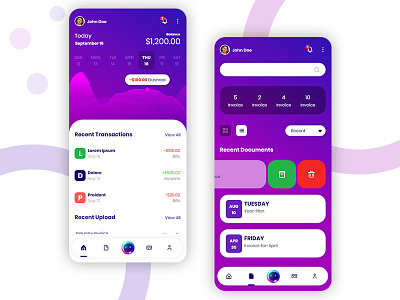 LIV App app application branding business design documents finance financial income management mobile app mockup proton purple prototype ui uiux user experience user interface ux wireframe