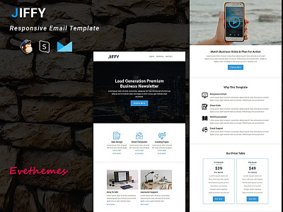 JIFFY - Responsive Email Newsletter