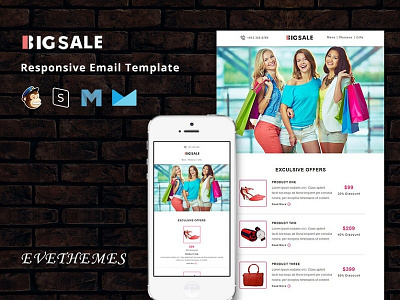 BigSale - Responsive Email Template