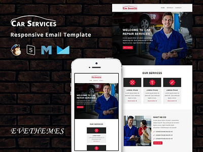 Car Services - Responsive Email Template