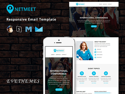 NetMeet  - Responsive Email Template