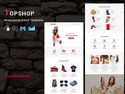 TOPSHOP - Responsive Email Template