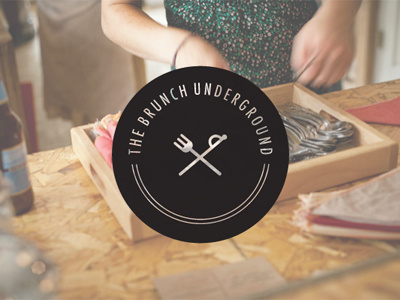 The Brunch Underground Logo logo