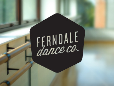 Ferndale Dance Company Logo dance ferndale logo wisdom script
