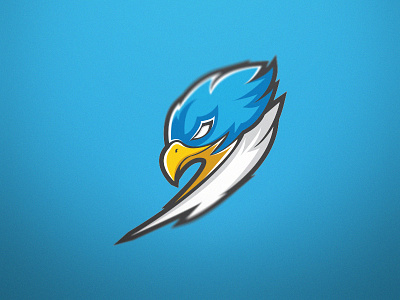 Veluxa Gaming blue eagle eagle logo esports logo mascot logo veluxa gaming veluxa logo veluxa team