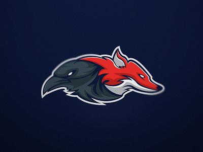 Crowfox eSports crow logo crowfox esports crowfox logo csgo team logo esports logo fox logo team esports