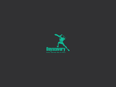 Dayscovery advanture backpacker dayscovery logo discovery jump running logo