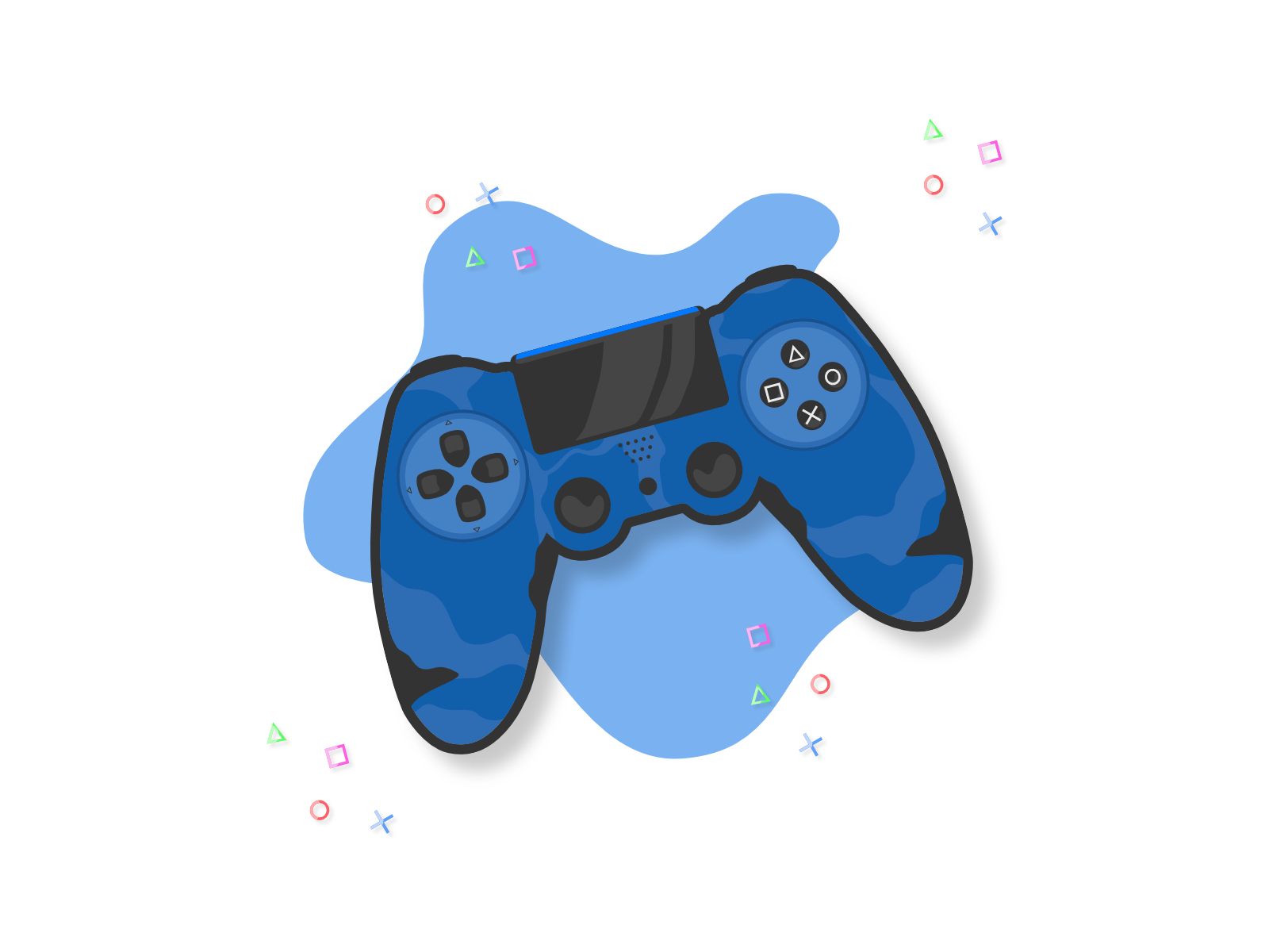 PS4 Controller by Matthew R. Dangle on Dribbble