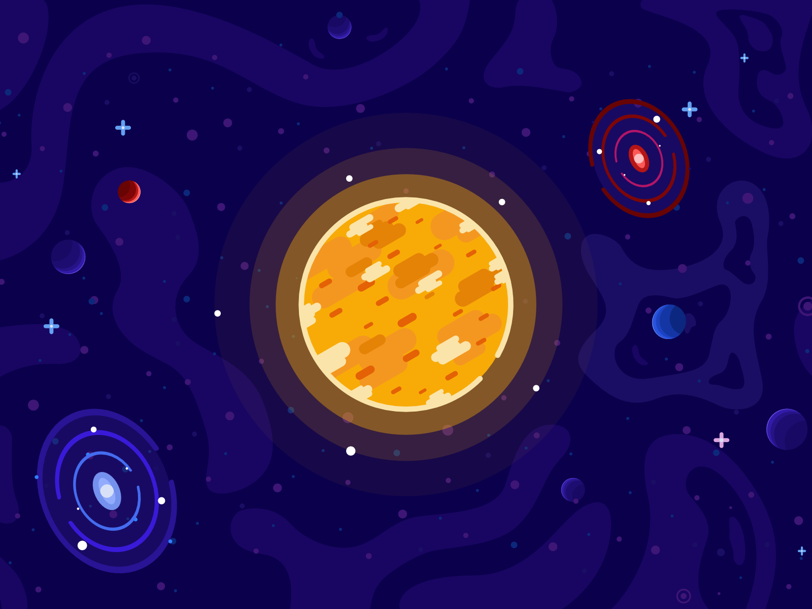 Sun In Space by Matthew R. Dangle on Dribbble