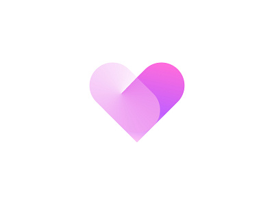 Pink Heart affinity affinitydesigner care clean cute detail health heart icon iconography illustration love minimal passion pink pink logo vector