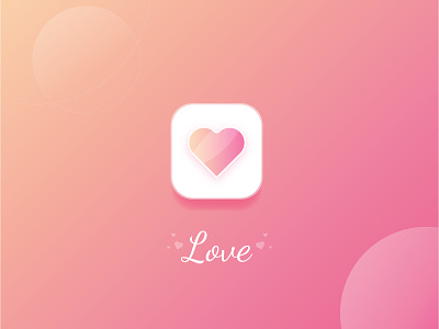 Valentines eCard FavIcon app branding button card clean favicon heart icon illustration logo design love love bug minimal pure valentine vector art