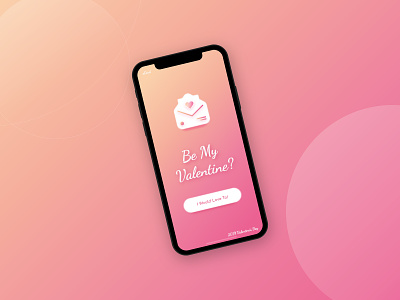 Valentine Landing Page action app button call to action card clean favicon heart icon icon app landing page loading page love mail mobile app reader romance valentine