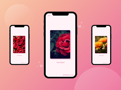 Flower Slider flowers heart love mail mobile mobile app picture reader romantic slider valentine card