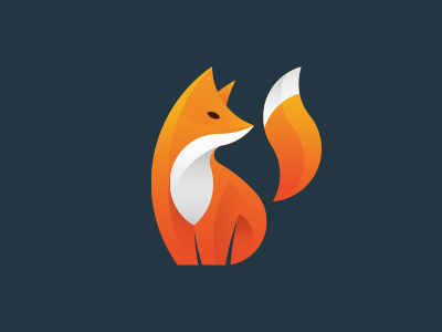 Fox Logo . animal brand character company design fox icon logo mascot tech