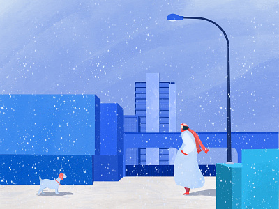 Heavy Snow illustration