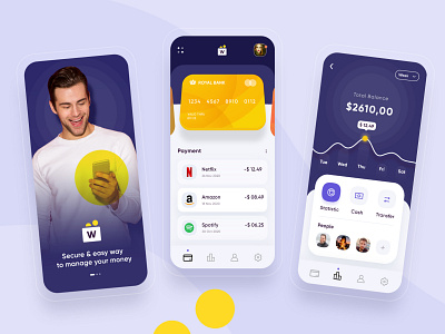 Wallet App account app android application design bank app banking banking app design ios mobile app mobile app development company uiux wallet wallet app wallet ui walletapp