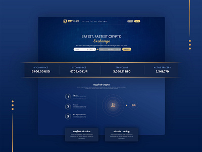 Crypto Currencies Exchange Web Layout application design bitcoin creativity crypto exchange cryptocurrency design illustration mobile app development company ui uidesign uiux web development company web layouts webdesign website design